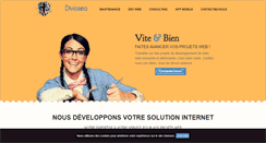 Desktop Screenshot of divioseo.fr